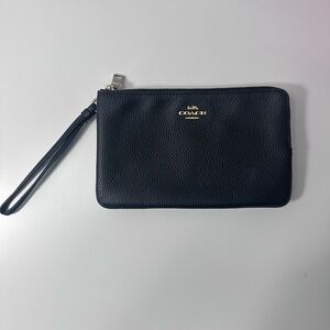 Coach Black Wristlet